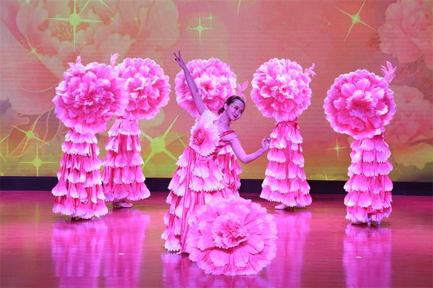 开云线上平台2019年度工作动员大会---舞蹈《花开树恩》
